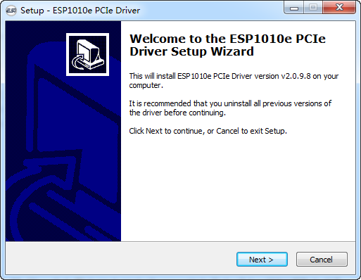 ESI ESP1010e聲卡驅(qū)動 v2.09 官方最新版 0