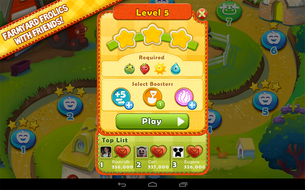 農(nóng)場英雄傳奇(Farm Heroes Saga) v2.15.5 安卓版 0
