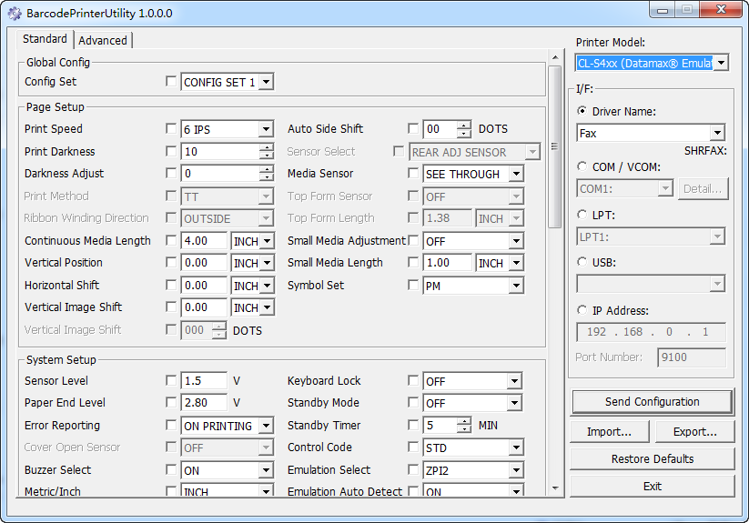 Citizen CL-S條碼打印機(jī)實(shí)用程序(Barcode Printer Utility) v1.0.0 綠色免費(fèi)版 0