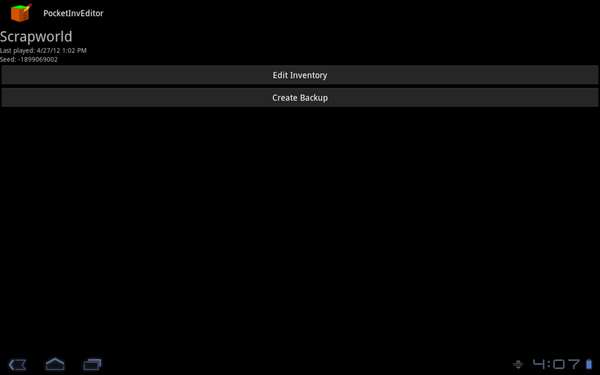 我的世界編輯器(PocketInvEditor)0