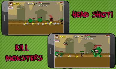 火柴人槍手修改版(StickMan Gun) v2.2.1 安卓版無限金幣子彈版 1