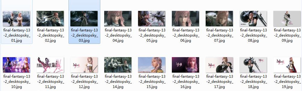 最終幻想13-2(Final Fantasy XIII-2)1080P高清無水印壁紙  0