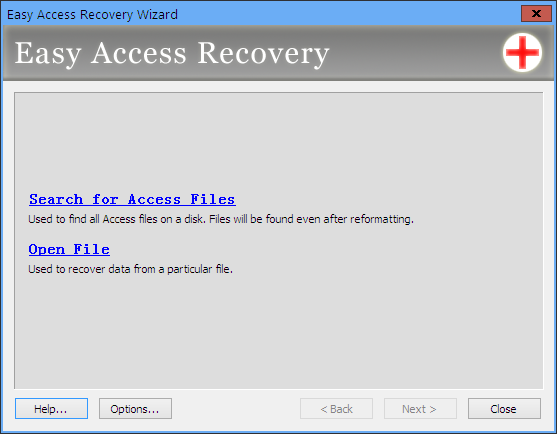 Access數(shù)據(jù)庫恢復(fù)軟件(Easy Access Recovery) v2.0 綠色免費版 1