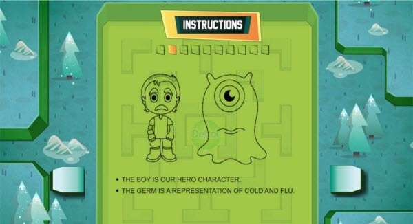 追逐細菌(Winter Germ Chase) v1.0.0 安卓版 1