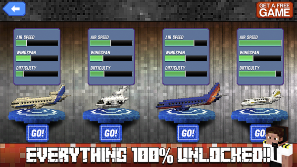 穿梭飛行(Aircraft Survival Block Planes) v1.0.8 安卓版 3