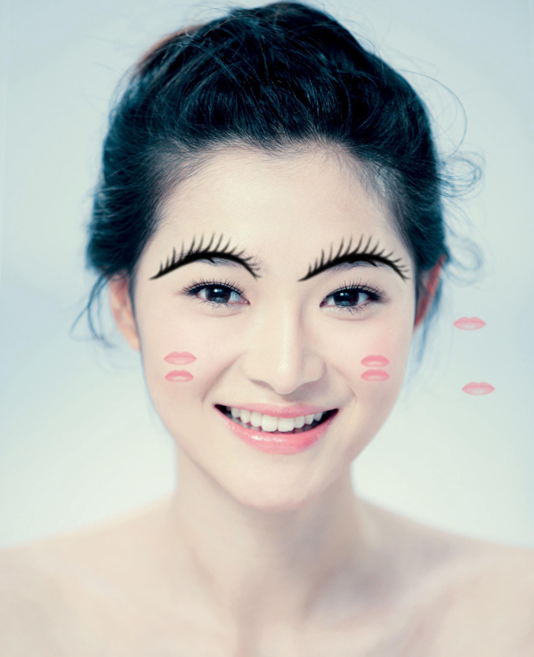 ps眉毛筆刷  0