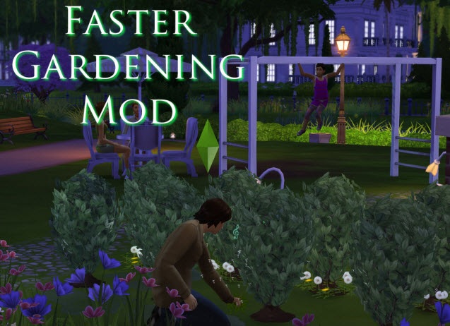 模擬人生4(The Sims 4)澆水除草加速mod V1.0 綠色版 0
