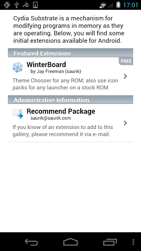 Cydia Substrate(手機(jī)越獄插件) v0.9.4011 安卓版 0