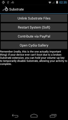 Cydia Substrate(手機(jī)越獄插件) v0.9.4011 安卓版 1