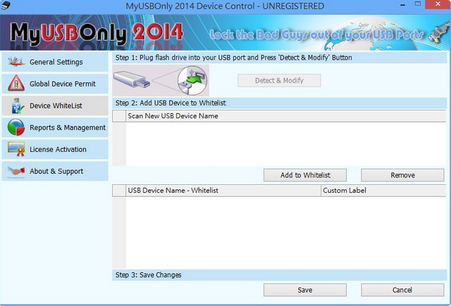 MyUSBOnly(電腦USB連接鎖定軟件) v9.7.0 官方正式版 1