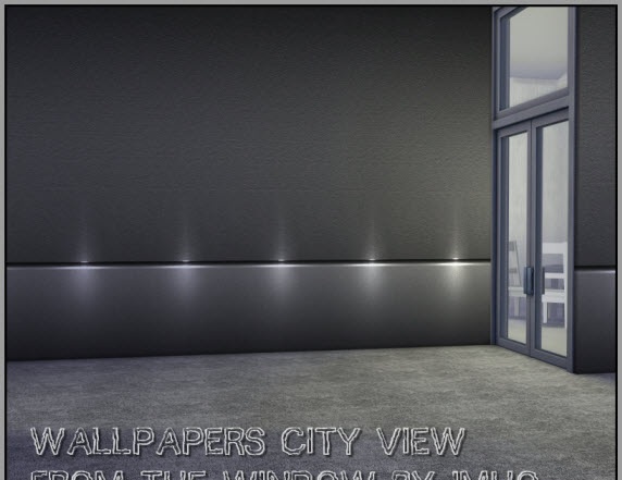 模擬人生4(The Sims 4)風景壁紙城市MOD V1.0 綠色版 0