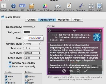 Herald for Mac(郵件通知插件) v5.0.1  官方版 0