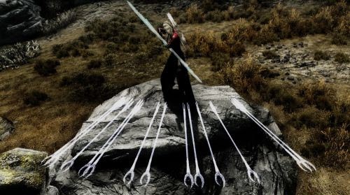上古卷軸5弓箭多重箭投影魔法MOD 綠色版 0