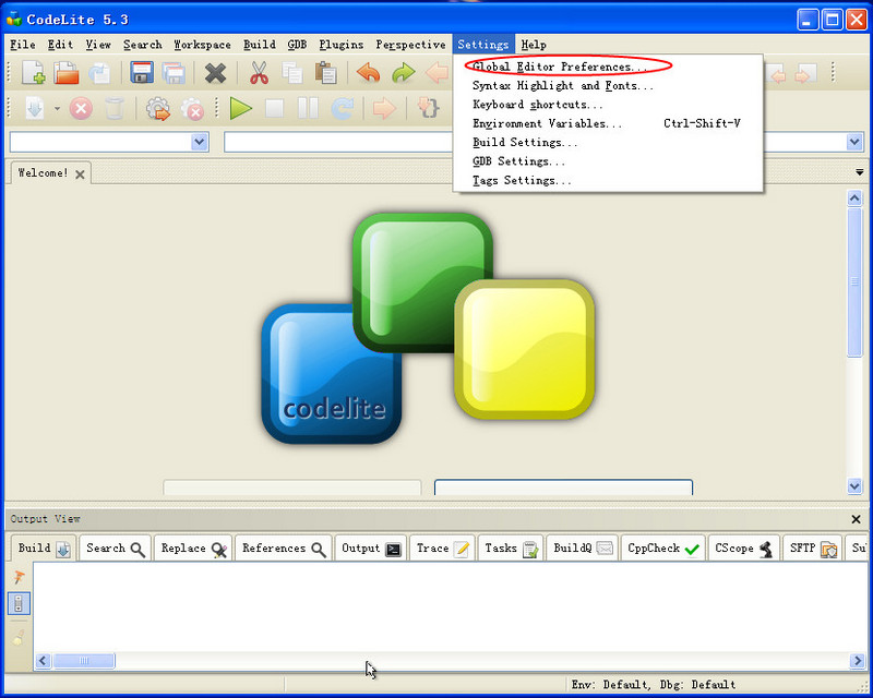 codelite ide(C/C++開(kāi)發(fā)工具) v5.3 中文版 0