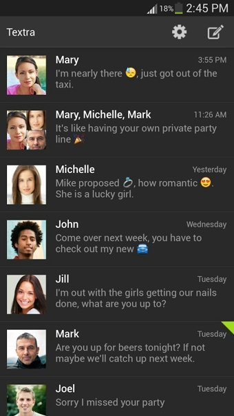 Textra SMS(短信應(yīng)用工具) v2.17 安卓版 1