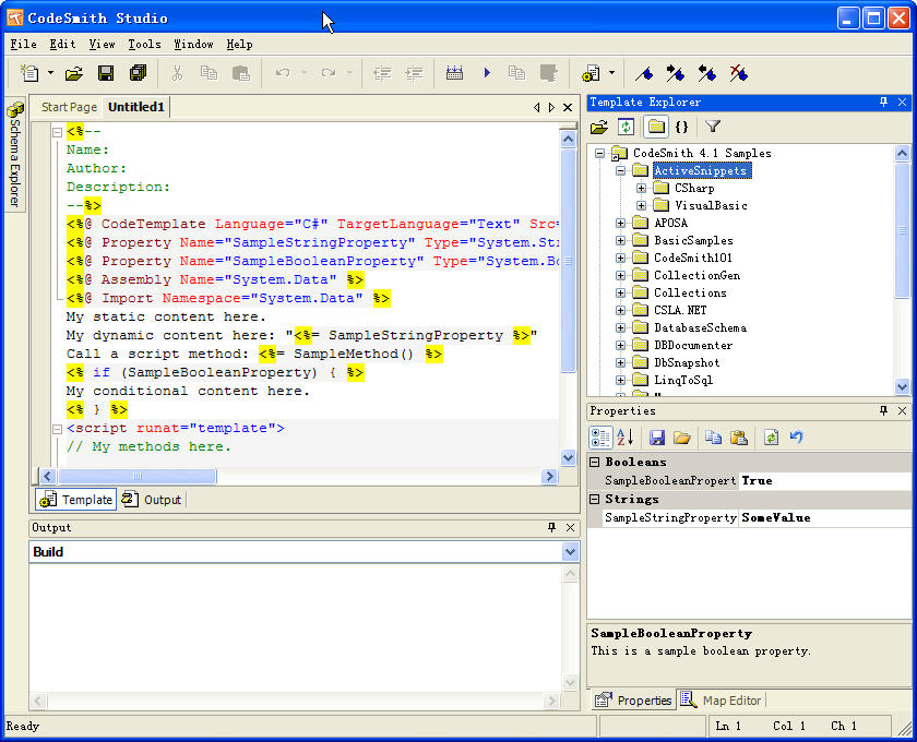 CodeSmith(代碼生成工具) v3.1.6.594 完美版 0