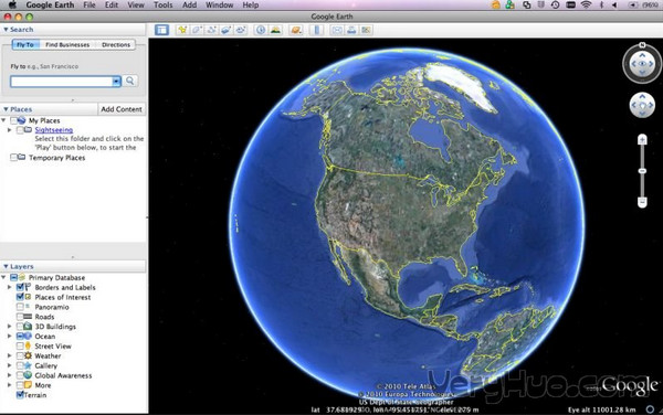 谷歌地球(Google Earth) V7.1.2.2041 Mac版 1