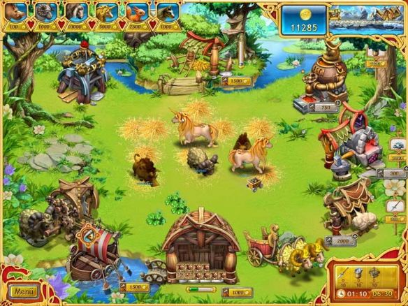 瘋狂農(nóng)場(chǎng)4: 黑爾登最后的維京人(Farm Frenzy 4: Helden der Wikinger )  3