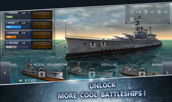 海戰(zhàn)戰(zhàn)艦3d安卓版