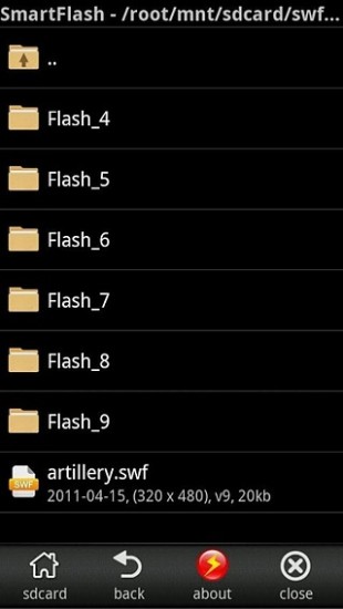smartswf手機版(智能flash播放器) v2.1.0 中文版 2