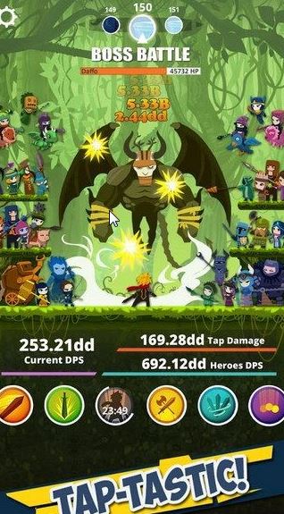 點殺泰坦1內(nèi)購修改版(tap titans) v4.1.6 安卓無限鉆石版 0