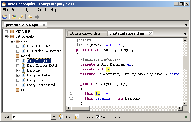 jd-gui.exe(java反編譯工具) v1.6.0 綠色免費版 0