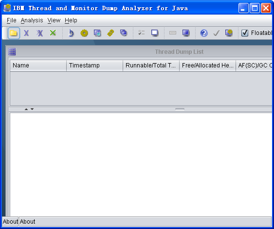 IBM內(nèi)存檢測(cè)工具(IBM Thread and Monitor Dump Analyzer for Java)0