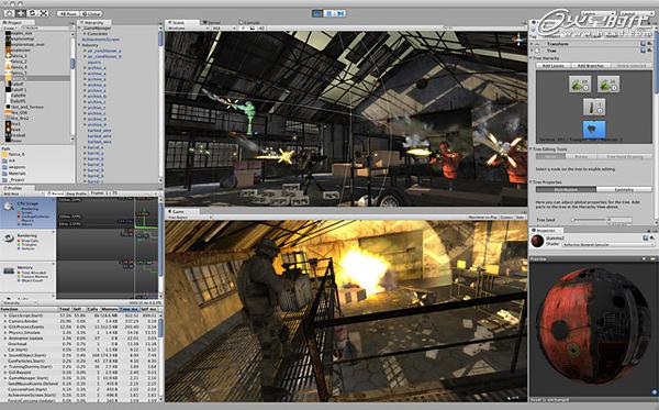 Unity3D(3D游戲開發(fā)工具和游戲引擎套件) v3.0 英文特別版 0