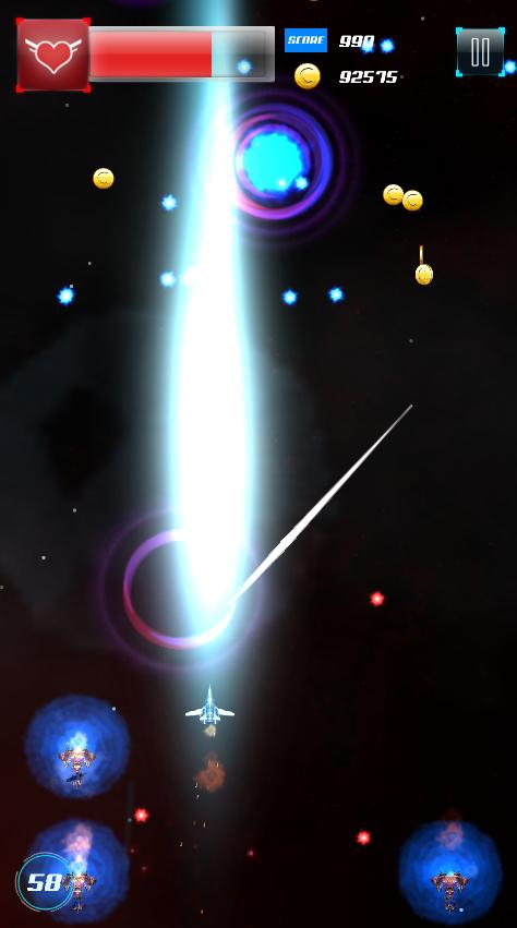 驚天太空射手修改版 v1.0.0 安卓版_無限金幣 1