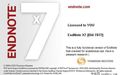 endnote x7修改版(參考文獻(xiàn)管理工具)
