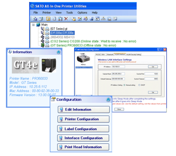 SATO All-in-One Tool(SATO打印機(jī)管理實(shí)用工具) v1.1.4.0 官方最新版 0