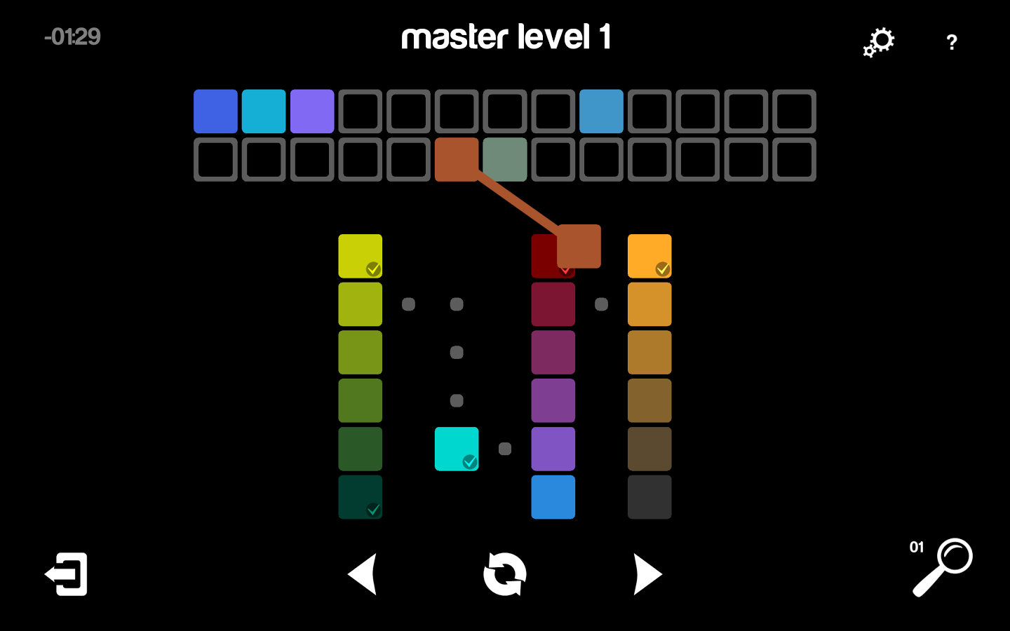 漸變挑戰(zhàn)(Blendoku) v1.8.0 安卓版_漸變色彩 1