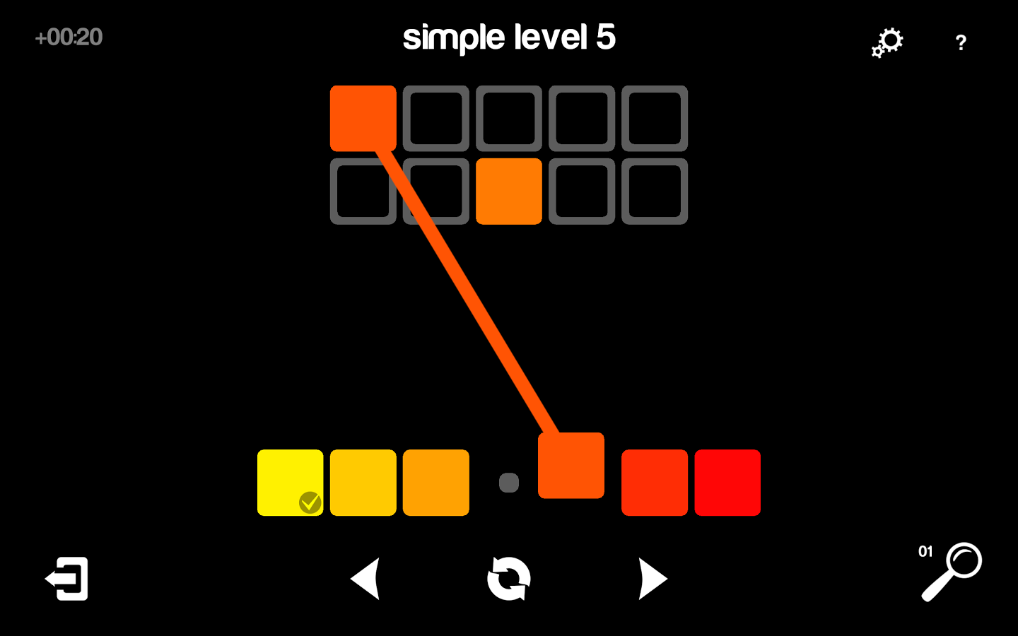 漸變挑戰(zhàn)(Blendoku) v1.8.0 安卓版_漸變色彩 2
