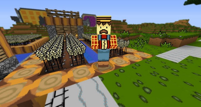 我的世界漫畫涂鴉風(fēng)格材質(zhì)包 v1.81 綠色版 1