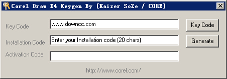CorelDRAW X4注冊(cè)機(jī)  0