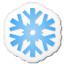 吹雪花