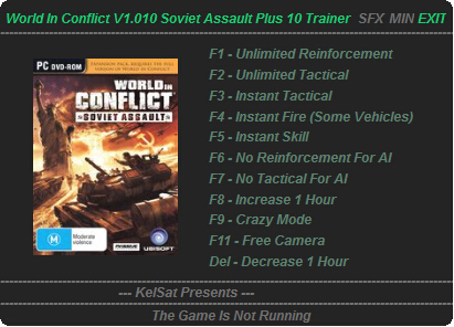 沖突世界修改器 +10 v1.010 綠色版 0