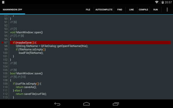 C++程序編譯器C4droid v4.97 安卓版 4