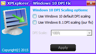 Windows10 DPI FIX v1.0 綠色版 0