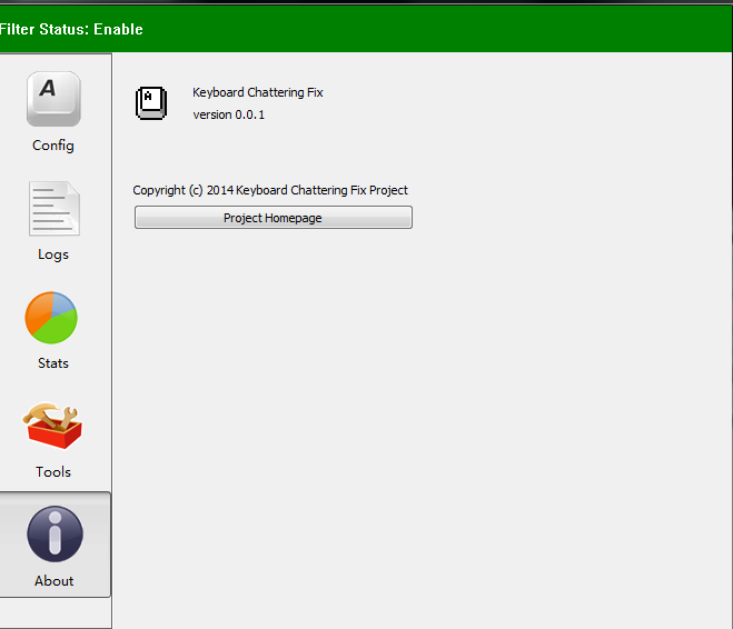 鍵盤(pán)修復(fù)工具 Keyboard Chattering Fix v0.0.1 官方最新版 0