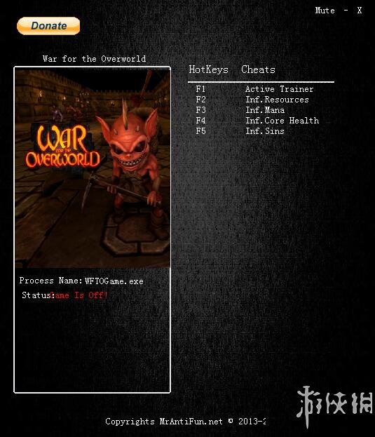 超越世界戰(zhàn)爭(zhēng)四項(xiàng)修改器 v1.2.4f1 MrAntiFun版 0