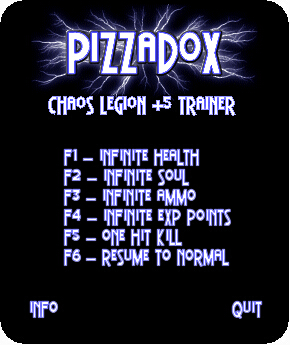 混亂軍團五項修改器 +5 綠色版 0