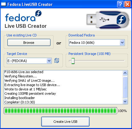 Fedora liveusb-creator下載