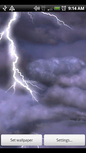雷電風(fēng)暴動(dòng)態(tài)壁紙(Thunderstorm) V2.25 安卓版 0