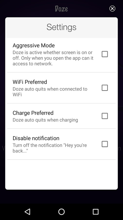 小憩Doze v1.5 安卓版 1
