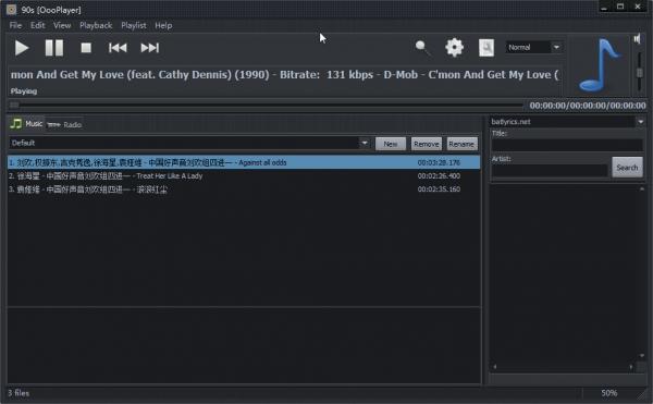 OooPlayer(國外無縫音樂播放器) v2.1.1 免費版 0