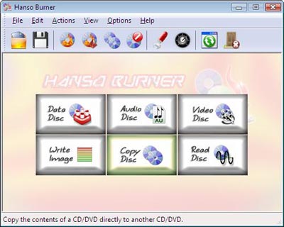 Hanso Burner(光盤(pán)刻錄工具) v1.2.0 綠色版 0