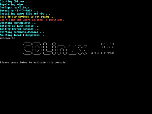 CDlinux(移動(dòng)u盤(pán)啟動(dòng)系統(tǒng)) v0.9.7.1 迷你版_緊湊的Linux迷你發(fā)行版 0