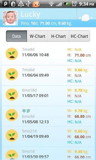 寶寶成長(zhǎng)記錄 v3.3.11 安卓版 3