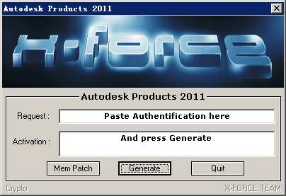 autodesk2011注冊(cè)機(jī) autodesk2011激活碼